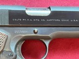 COLT 1911 SEMI AUTO PISTOL SUPER 38 ~ MADE IN 1960 ~ 38 SUPER - 6 of 22