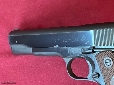 COLT 1911 SEMI AUTO PISTOL SUPER 38 ~ MADE IN 1960 ~ 38 SUPER - Image 13 of 22