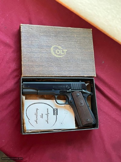 COLT 1911 SEMI AUTO PISTOL SUPER 38 ~ MADE IN 1960 ~ 38 SUPER