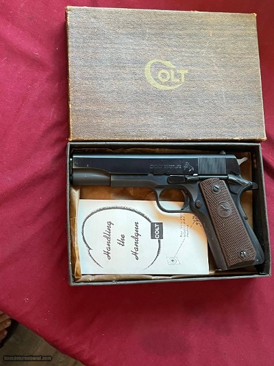 COLT 1911 SEMI AUTO PISTOL SUPER 38 ~ MADE IN 1960 ~ 38 SUPER - Image 2 of 22