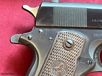 COLT 1911 SEMI AUTO PISTOL SUPER 38 ~ MADE IN 1960 ~ 38 SUPER - Image 10 of 22