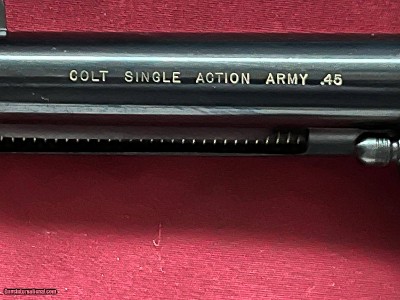 COLT SINGLE ACTION ARMY REVOLVER 3RD GEN 45 COLT ~ MADE 1978 ~ - Image 8 of 14