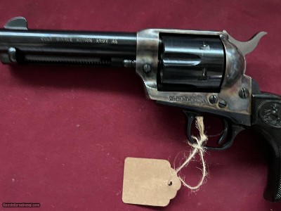 COLT SINGLE ACTION ARMY REVOLVER 3RD GEN 45 COLT ~ MADE 1978 ~ - Image 6 of 14