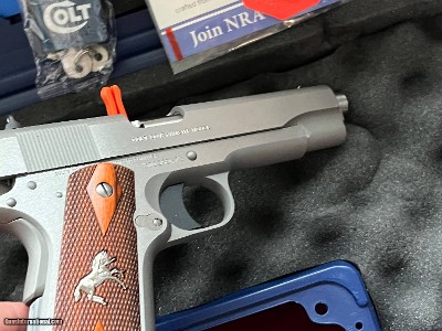 COLT 1911 GOVERNMENT MODEL SEMI AUTO PISTOL 38 SUPER - Image 14 of 16