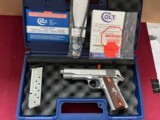 COLT 1911 GOVERNMENT MODEL SEMI AUTO PISTOL 38 SUPER - 3 of 16