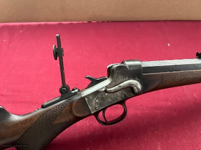 REMINGTON HEPBURN NO.3 SPORTING RIFLE , CALIBER 38-50~ ANTIQUE ~ - Image 2 of 25