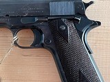 ~ RARE ~ WWI COLT 1911 U.S. NAVY SEMI AUTO PISTOL - MADE 1913 - KEY HOLE MAG - 5 of 24