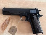 ~ RARE ~ WWI COLT 1911 U.S. NAVY SEMI AUTO PISTOL - MADE 1913 - KEY HOLE MAG - 2 of 24
