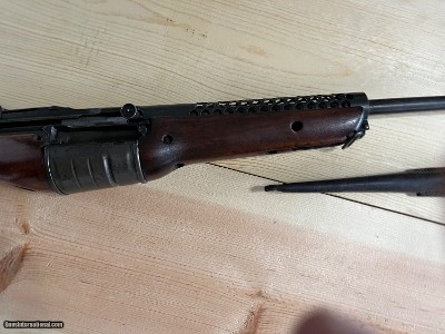 JOHNSON MODEL 1941 MILITARY SEMI AUTO RIFLE 30-06 W/ BAYONET - Image 6 of 25