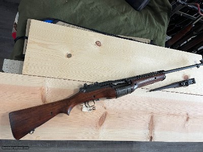 JOHNSON MODEL 1941 MILITARY SEMI AUTO RIFLE 30-06 W/ BAYONET - Image 2 of 25