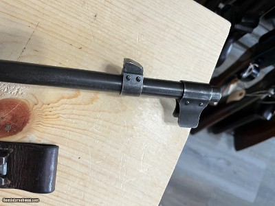 JOHNSON MODEL 1941 MILITARY SEMI AUTO RIFLE 30-06 W/ BAYONET - Image 19 of 25