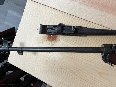 JOHNSON MODEL 1941 MILITARY SEMI AUTO RIFLE 30-06 W/ BAYONET - Image 14 of 25