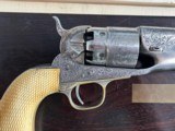 COLT NEW YORK ENGRAVED CASED 1860 ARMY REVOLVER W/ CASE - 8 of 15