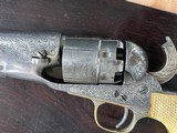 COLT NEW YORK ENGRAVED CASED 1860 ARMY REVOLVER W/ CASE - 10 of 15