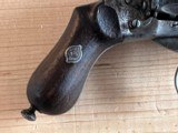 SIX BARREL ~ FRENCH PINFIRE REVOLVER ~ ENGRAVED ~ ANTIQUE ~ - 8 of 11