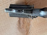 SIX BARREL ~ FRENCH PINFIRE REVOLVER ~ ENGRAVED ~ ANTIQUE ~ - 9 of 11