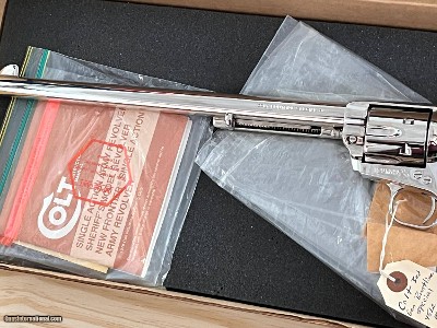 COLT 3RD GEN BUNTLINE SPECIAL 45LC MADE 1980 FACTORY NICKEL W/ IVORY GRIPS CUSTOM SHOP ~ $3900.00 - Image 9 of 16