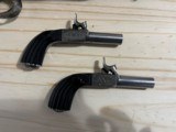 VERY RARE ~ FRENCH PERCUSSION DUELING PISTOLS ~ SET OF FOUR GUNS ~ CASED - 9 of 22