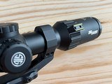 SIG SAUER TANGO4 RIFLE SCOPE 1-4x24mm LIGHTED RETICLE - 9 of 10