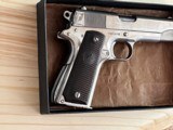 COLT 1911 LIGHT WEIGHT COMMANDER 38 SUPER , NICKEL FINISH ~ MADE 1955 ~ - 17 of 17