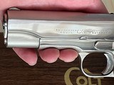 COLT 1911 LIGHT WEIGHT COMMANDER 38 SUPER , NICKEL FINISH ~ MADE 1955 ~ - 11 of 17
