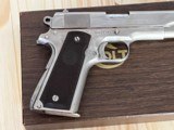 COLT 1911 LIGHT WEIGHT COMMANDER 38 SUPER , NICKEL FINISH ~ MADE 1955 ~ - 5 of 17