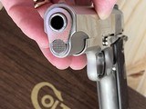 COLT 1911 LIGHT WEIGHT COMMANDER 38 SUPER , NICKEL FINISH ~ MADE 1955 ~ - 9 of 17