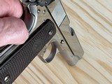 COLT 1911 LIGHT WEIGHT COMMANDER 38 SUPER , NICKEL FINISH ~ MADE 1955 ~ - 12 of 17