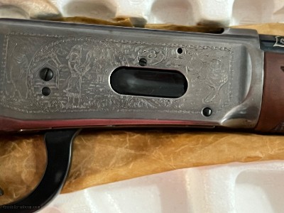 SALE $ 1350.00 ~ WINCHESTER MODEL 1894 LEVER ACTION LENDENDARY FRONTIERSMEN RIFLE 38-55 CALIBER - Image 2 of 22