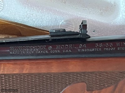 SALE $ 1350.00 ~ WINCHESTER MODEL 1894 LEVER ACTION LENDENDARY FRONTIERSMEN RIFLE 38-55 CALIBER - Image 14 of 22