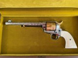 COLT SINGLE ACTION ARMY 2ND GEN COLT MASTER ENGRAVER ~ ROBERT B BURT ~ - 1 of 24