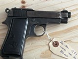WWII BERETTA MODEL 1934 SEMI AUTO PISTOL 380 ACP ~ DATED 1941 ~ - 2 of 15