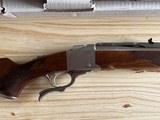 RUGER NO. 1 SINGLE SHOT RIFLE ~ RARE STAINLESS FINISH ~ 6.5x55 SWED ~ - 2 of 17