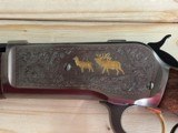 BROWNING MODEL 1886 HIGH GRADE ENGRAVED 1 OF 3000 LEVER ACTION RIFLE 45-70 GOV'T - 2 of 21