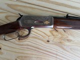 BROWNING MODEL 1886 HIGH GRADE ENGRAVED 1 OF 3000 LEVER ACTION RIFLE 45-70 GOV'T - 8 of 21