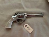 HI STANDARD MODEL R-101 REVOLVER 22LR ~ NICKEL ~ - 1 of 8