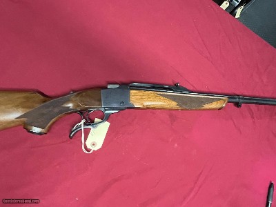 RUGER NO.1 SINGLE SHOT RIFLE 375 H&H MAGNUM MADE 1994 - Image 7 of 14