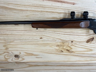 RUGER NO.1 SINGLE SHOT RIFLE 338 WIN MAGNUM ~ PORTED BARREL ~ RED PAD - Image 7 of 21