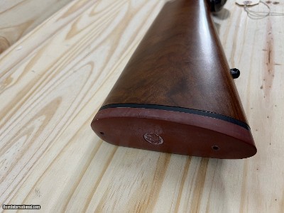 RUGER NO.1 SINGLE SHOT RIFLE 338 WIN MAGNUM ~ PORTED BARREL ~ RED PAD - Image 19 of 21