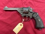 BRITISH WEBLEY REVOLVER MARK IV TOPBREAK 38 S&W ~WARTIME FINSH