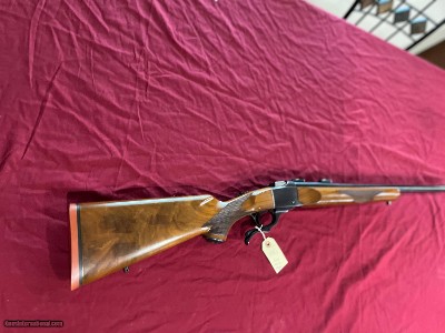 RUGER NO.1 SINGLE SHOT RIFLE, CALIBER 300 WIN MAG HEAVY BARREL