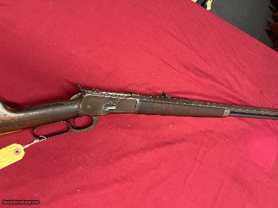 WINCHESTER MODEL 1892 LEVER ACTION RIFLE 25-20 W.C.F. OCTAGON BARREL - Image 7 of 17