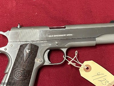COLT 1911 GOVERNMENT MODEL STAINLESS 45ACP - Image 5 of 8