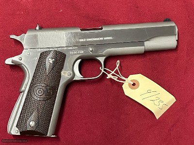 COLT 1911 GOVERNMENT MODEL STAINLESS 45ACP - Image 4 of 8