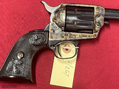 COLT 3RD GEN SINGLE ACTION ARMY SHERIFF MODEL 44-40 ~ MADE 1980 ~ SALE $1795.00 - Image 3 of 11