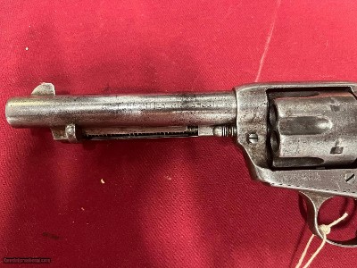 COLT 1ST GEN SINGLE ACTION REVOLVER ~ FRONTIER SIX SHOOTER ~ MADE 1902 - Image 3 of 12