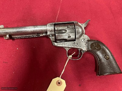 COLT 1ST GEN SINGLE ACTION REVOLVER ~ FRONTIER SIX SHOOTER ~ MADE 1902 - Image 2 of 12