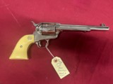 COLT 3RD GEN SINGLE ACTION ARMY REVOLVER 45LC ~ NICKEL ~ MADE 1978 ~ - 1 of 11