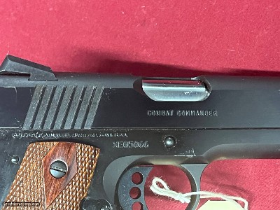 COLT COMBAT COMMANDER 1911 SEMIAUTO PISTL 45ACP - Image 12 of 12