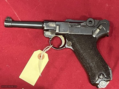 MAUSER P08 LUGER SEMI AUTO PISTOL S/42 